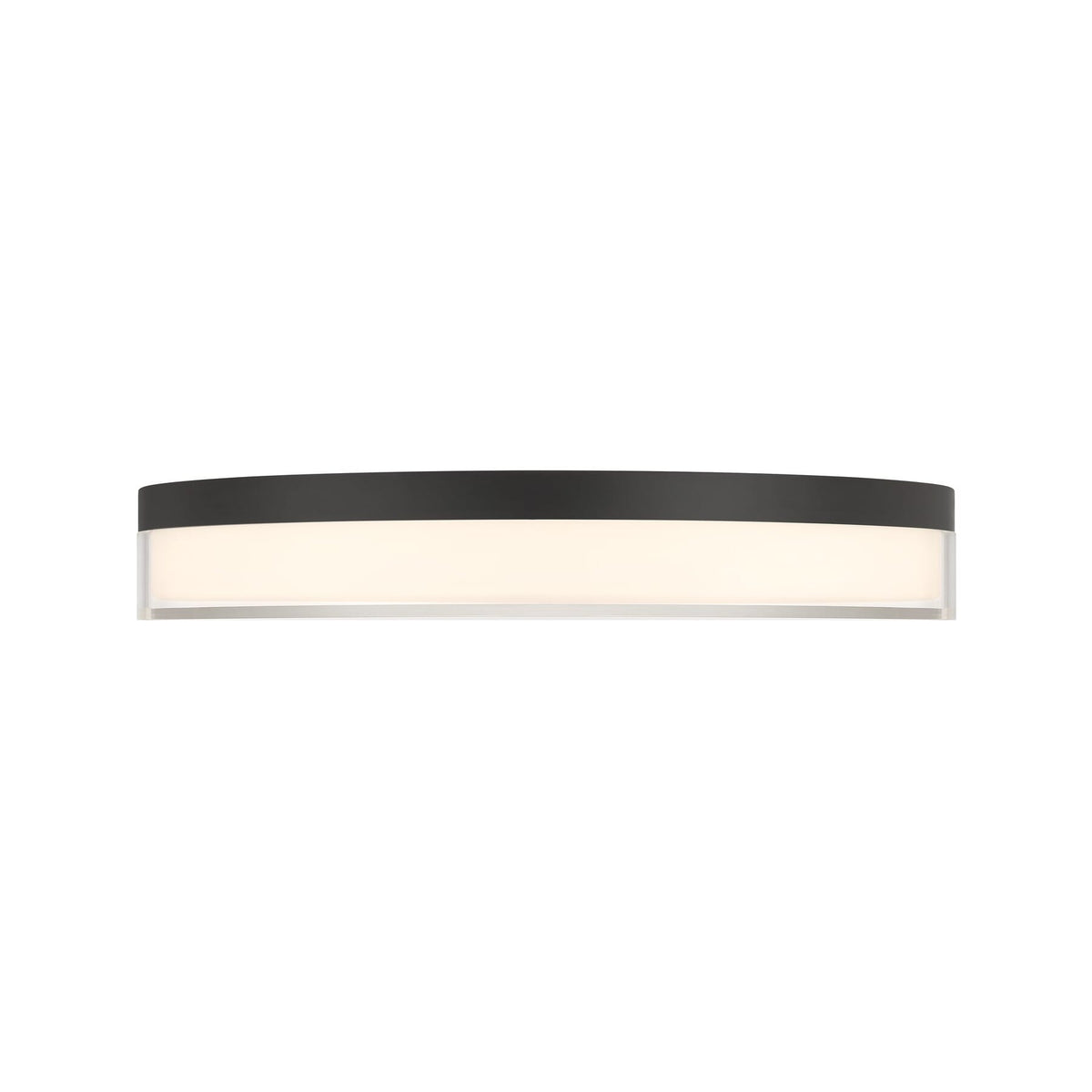 Savoy House 6-4444-13-BK Clarion 5CCT LED Acrylic Ceiling Light in Black