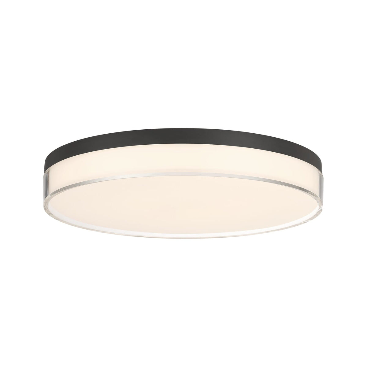 Savoy House 6-4444-13-BK Clarion 5CCT LED Acrylic Ceiling Light in Black
