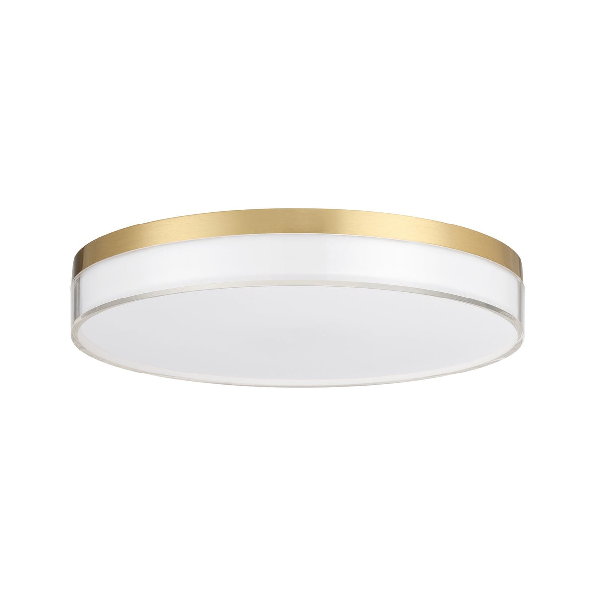 Savoy House 6-4444-13-BR Clarion 5CCT LED Acrylic Ceiling Light in Brass