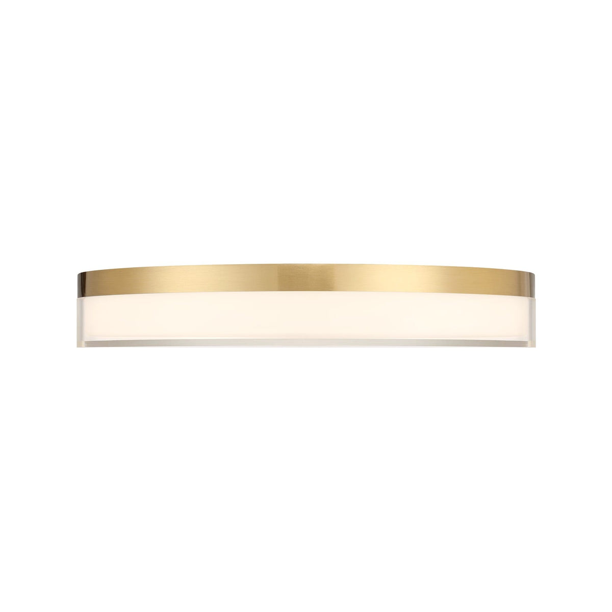 Savoy House 6-4444-13-BR Clarion 5CCT LED Acrylic Ceiling Light in Brass