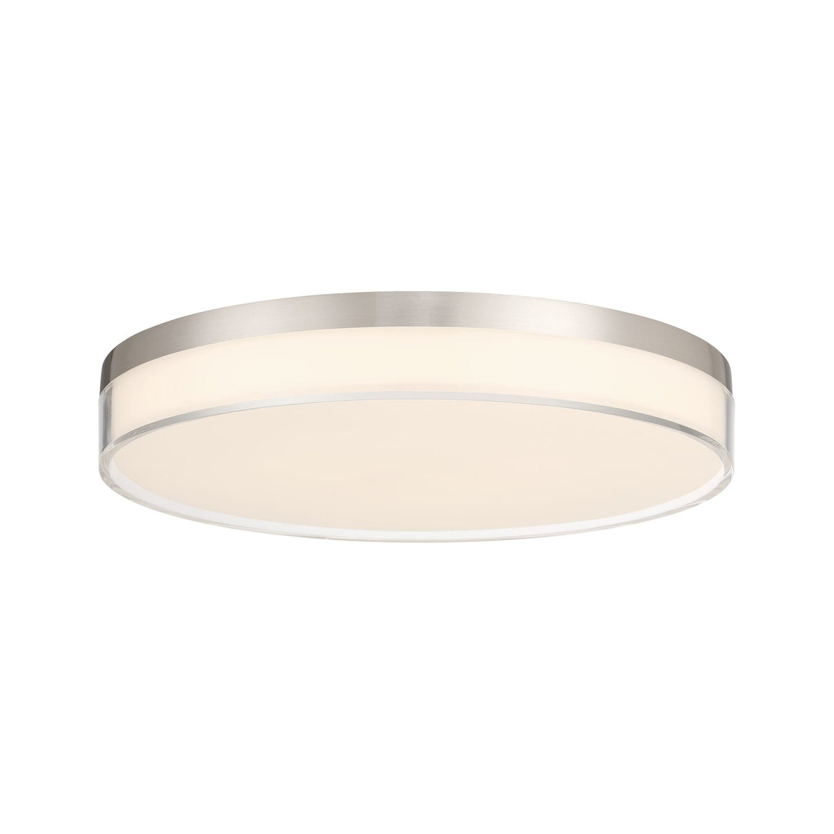 Savoy House 6-4444-13-SN Clarion 5CCT LED Acrylic Ceiling Light in Satin Nickel