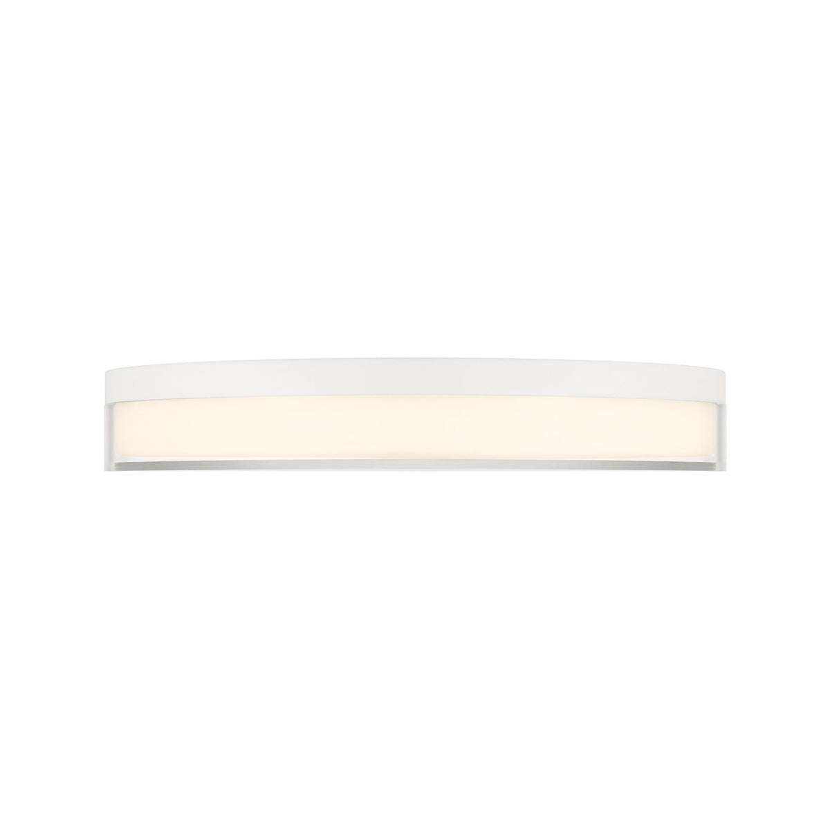 Savoy House 6-4444-13-WH Clarion 5CCT LED Acrylic Ceiling Light in White