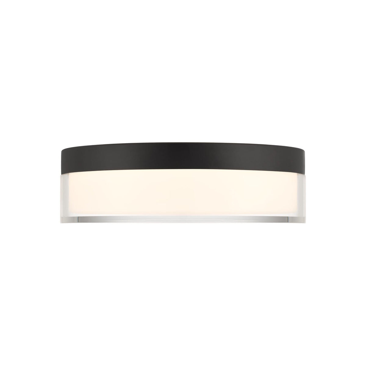 Savoy House 6-4444-7-BK Clarion 5CCT LED Acrylic Ceiling Light in Black