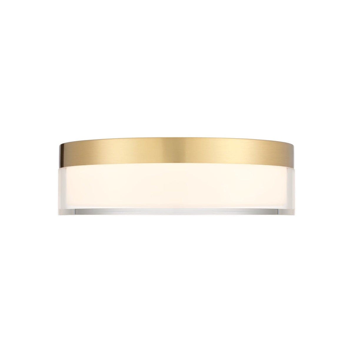 Savoy House 6-4444-7-BR Clarion 5CCT LED Acrylic Ceiling Light in Brass