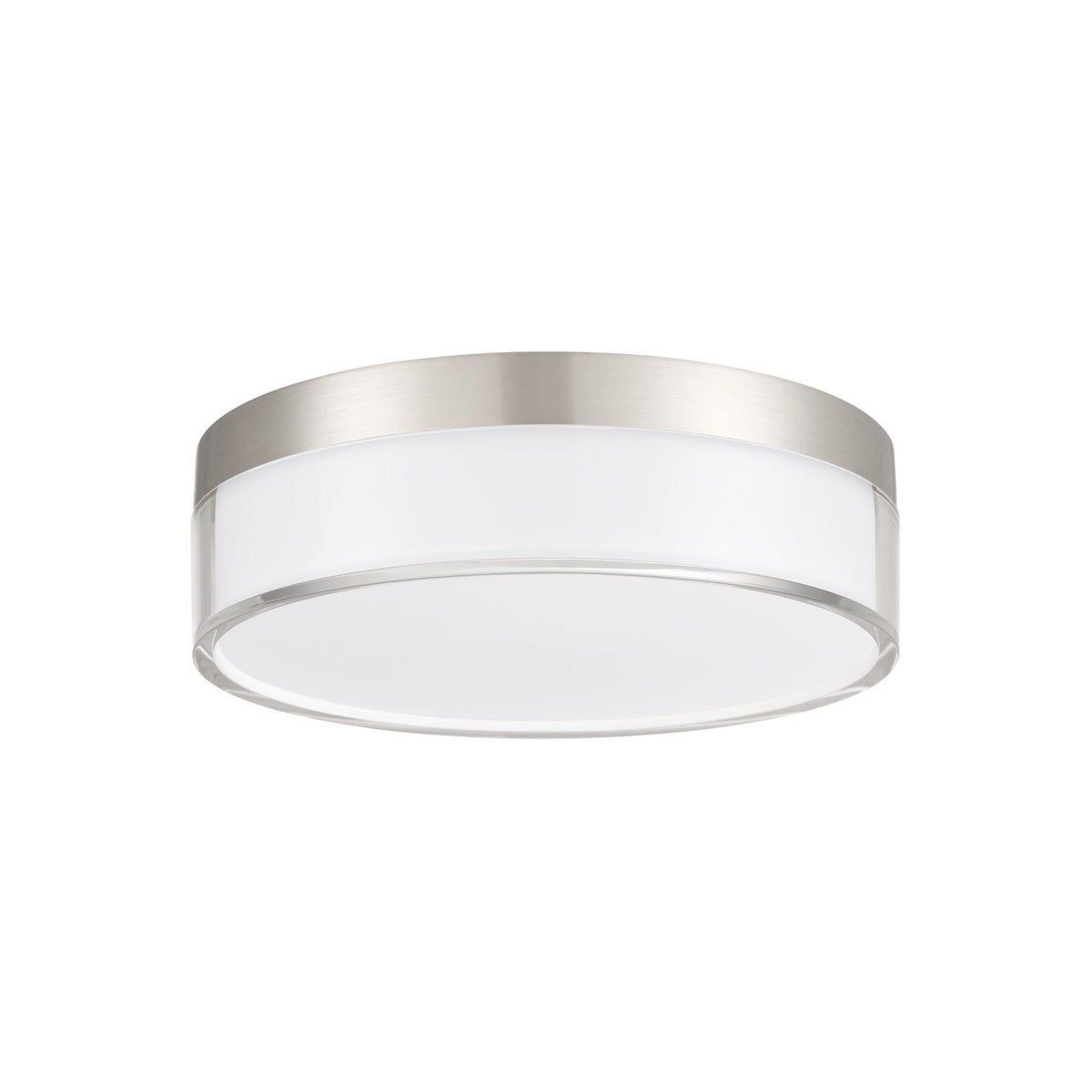 Savoy House 6-4444-7-SN Clarion 5CCT LED Acrylic Ceiling Light in Satin Nickel