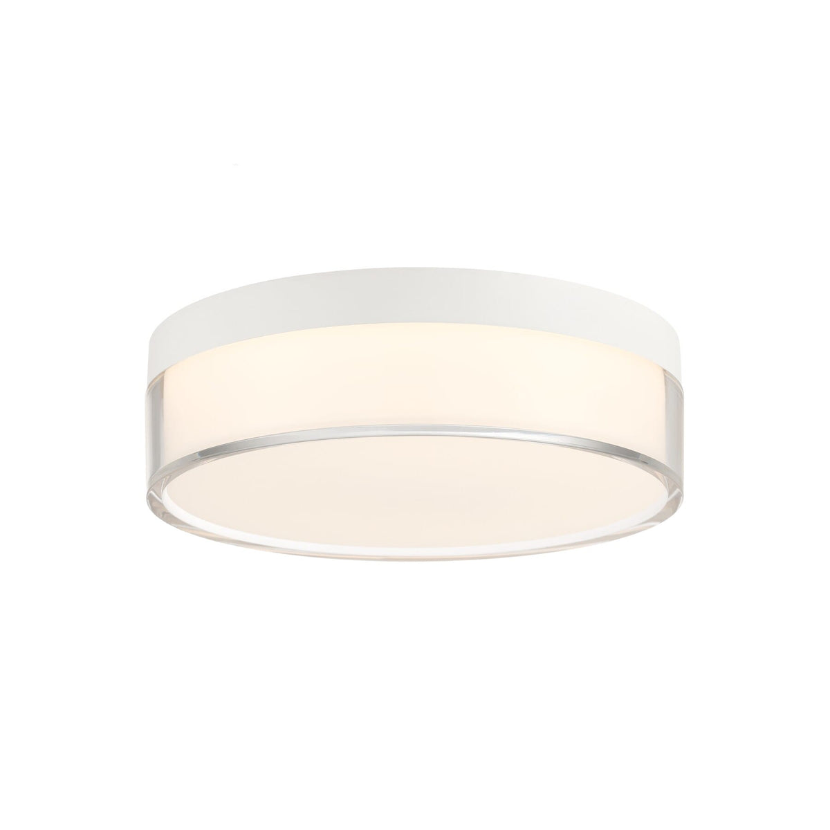 Savoy House 6-4444-7-WH Clarion 5CCT LED Acrylic Ceiling Light in White