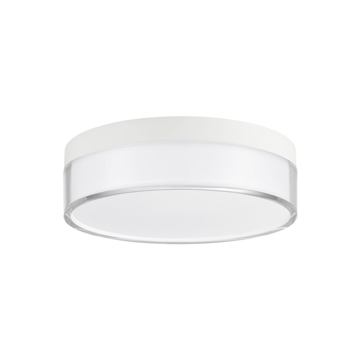 Savoy House 6-4444-7-WH Clarion 5CCT LED Acrylic Ceiling Light in White