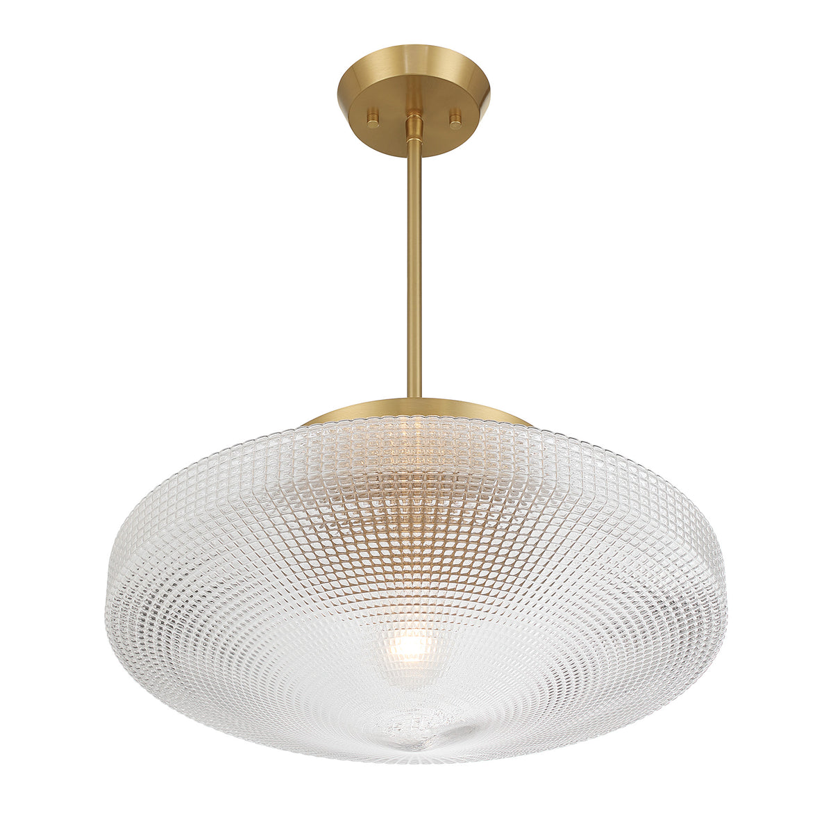 Savoy House 6-4464-1-322 Norwich Convertible Suspension en laiton chaud