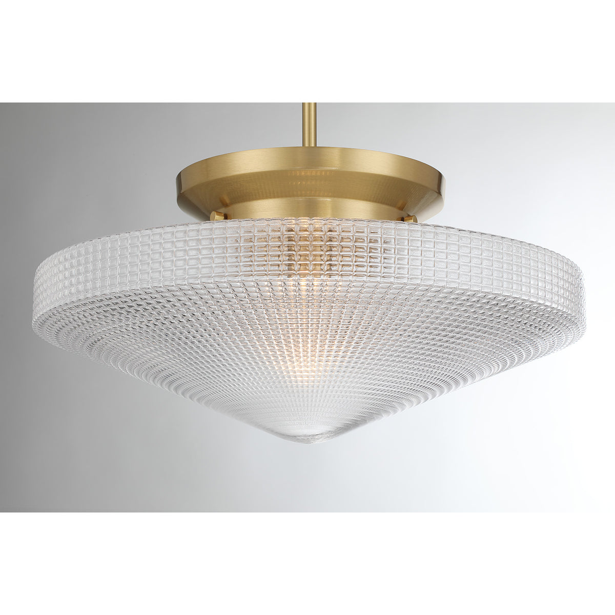 Savoy House 6-4464-1-322 Norwich Convertible Suspension en laiton chaud