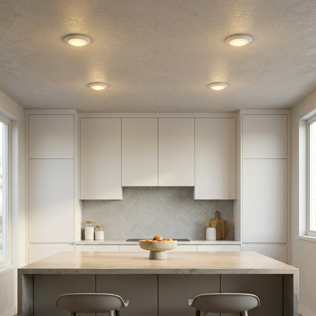 Savoy House 6-5CCT-6-WH LED 5CCT Disc Light in White