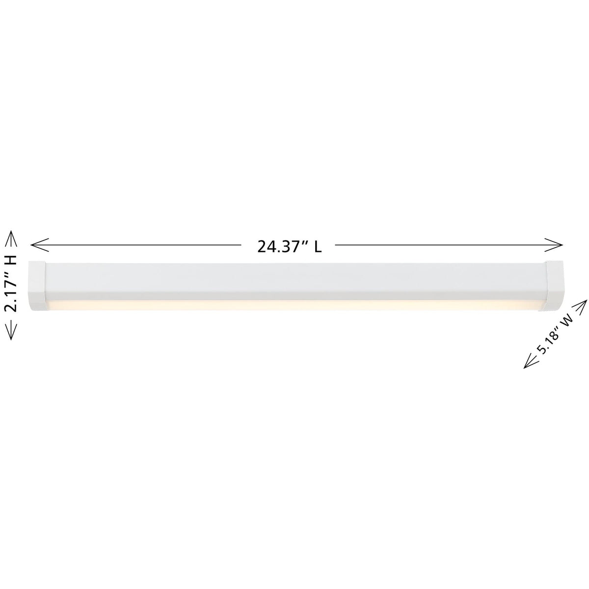 Savoy House 6-WRAP-5CCT-24-WH 5CCT LED Wraparound in White