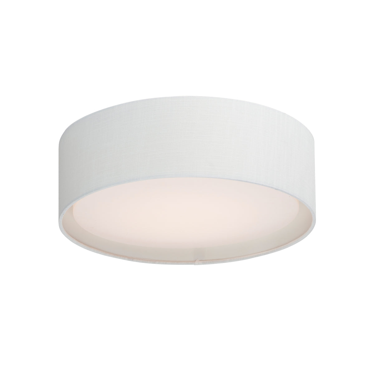 Maxim Lighting 60230WL Prime LED Flush Hi-Lo Dim Sensor in White Linen