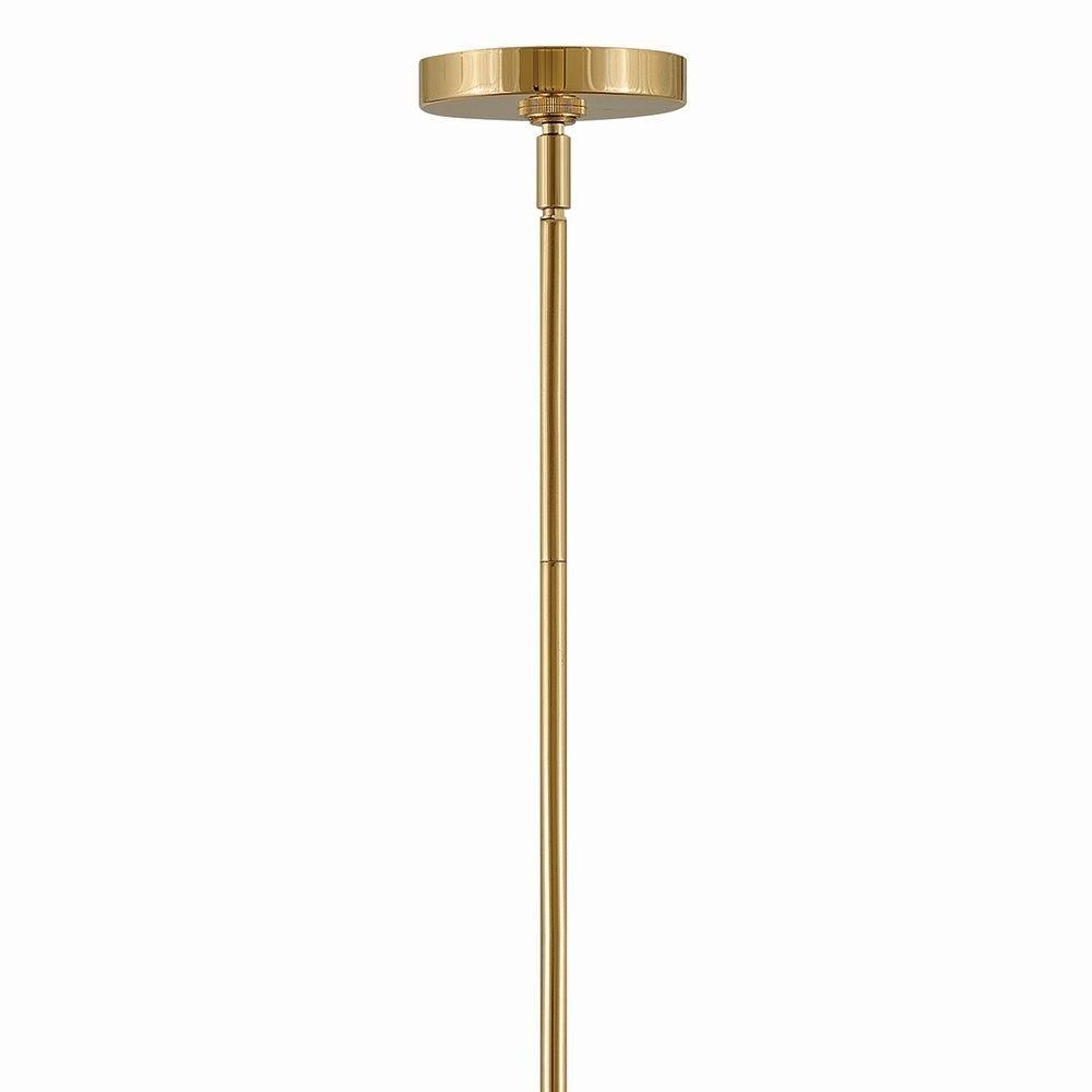 Luminaire Hinkley Lighting 6038BBR, tige de 30,5 cm (12 po), modèle 6038 en laiton brillant