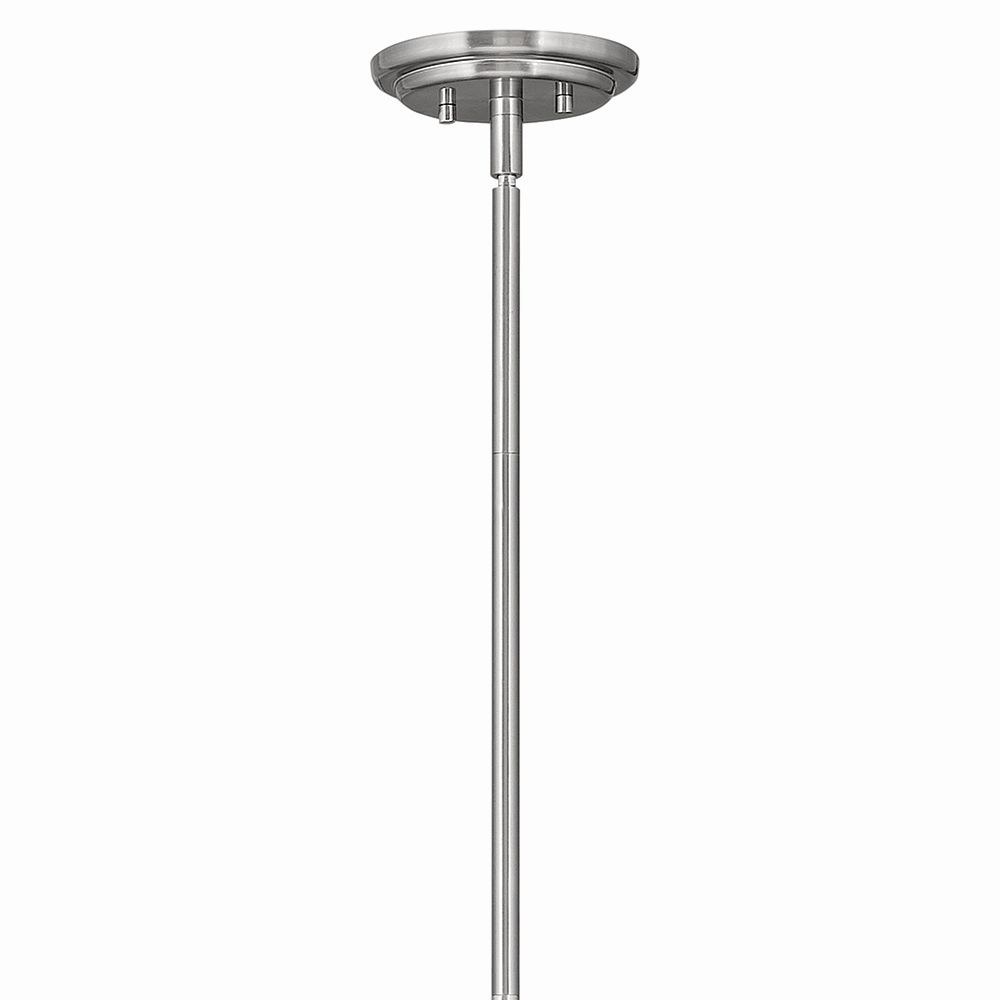 Luminaire Hinkley Lighting 6068BN, tige de 30,5 cm (12 po), finition nickel brossé