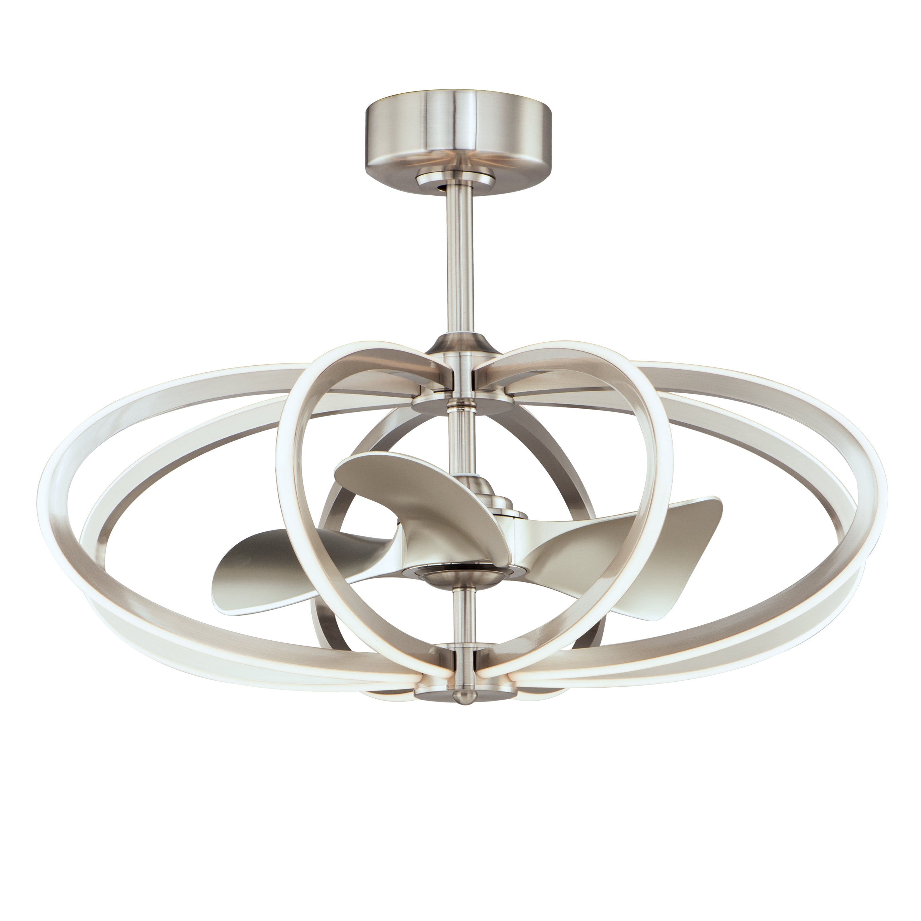 Maxim Lighting 61005SN Solstice WiFi-enabled LED Fandelight in Satin Nickel
