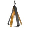 Montreal Luminaire & Quincaillerie 591-EB-GA Luna One Light Mini Suspendu