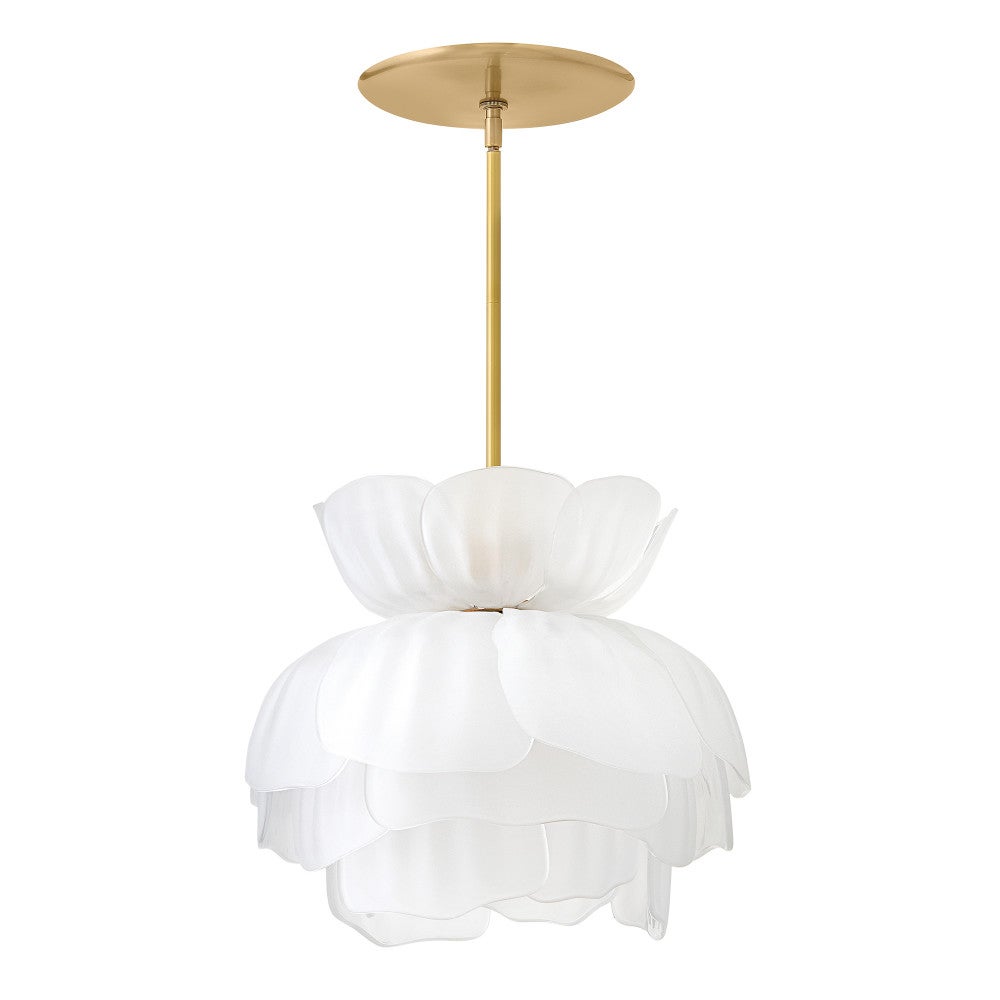 Fredrick Ramond FR46895UB Fleur Fantine Suspension en laiton non verni