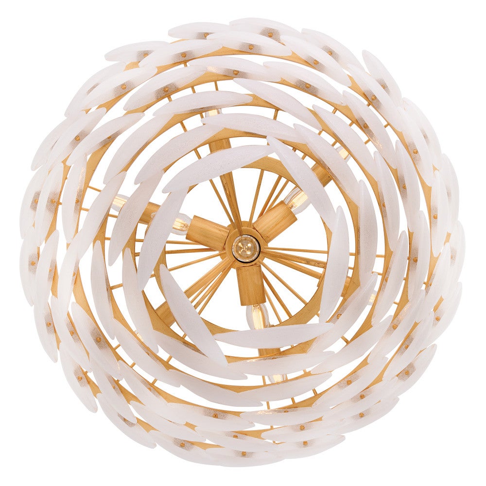Fredrick Ramond FR46516DA Essie Pendant in Distressed Brass