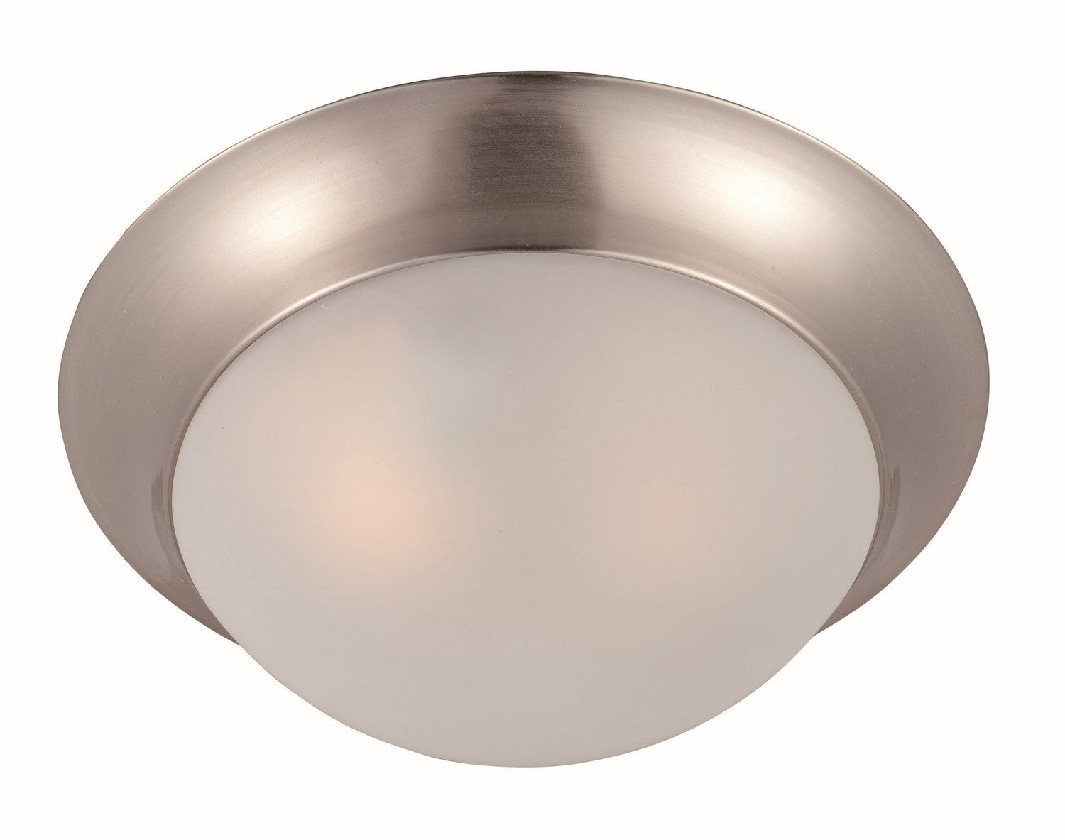 Maxim Lighting 5850FTSN Essentials Flush Mount (4) in Satin Nickel