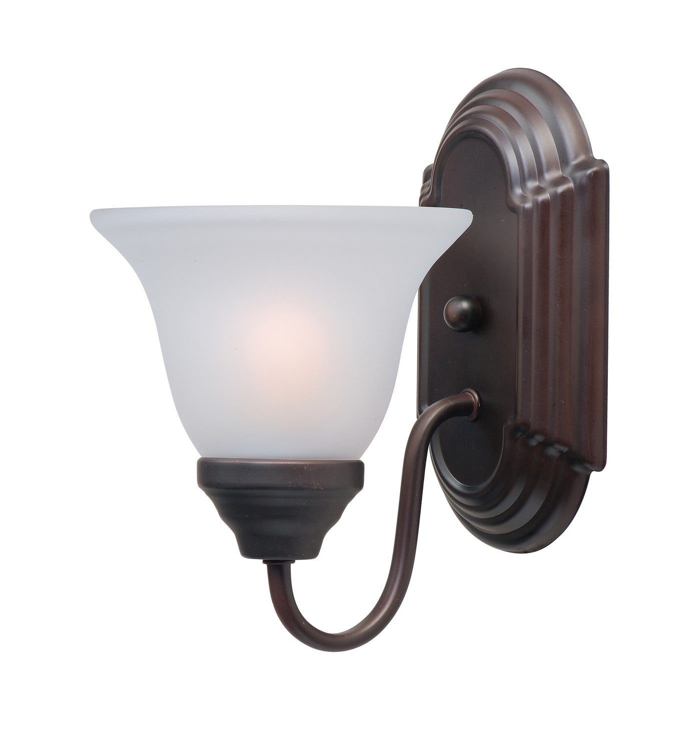 Maxim Lighting 8011FTOI Essentials Wall Sconce in Oil Rubbed Bronze