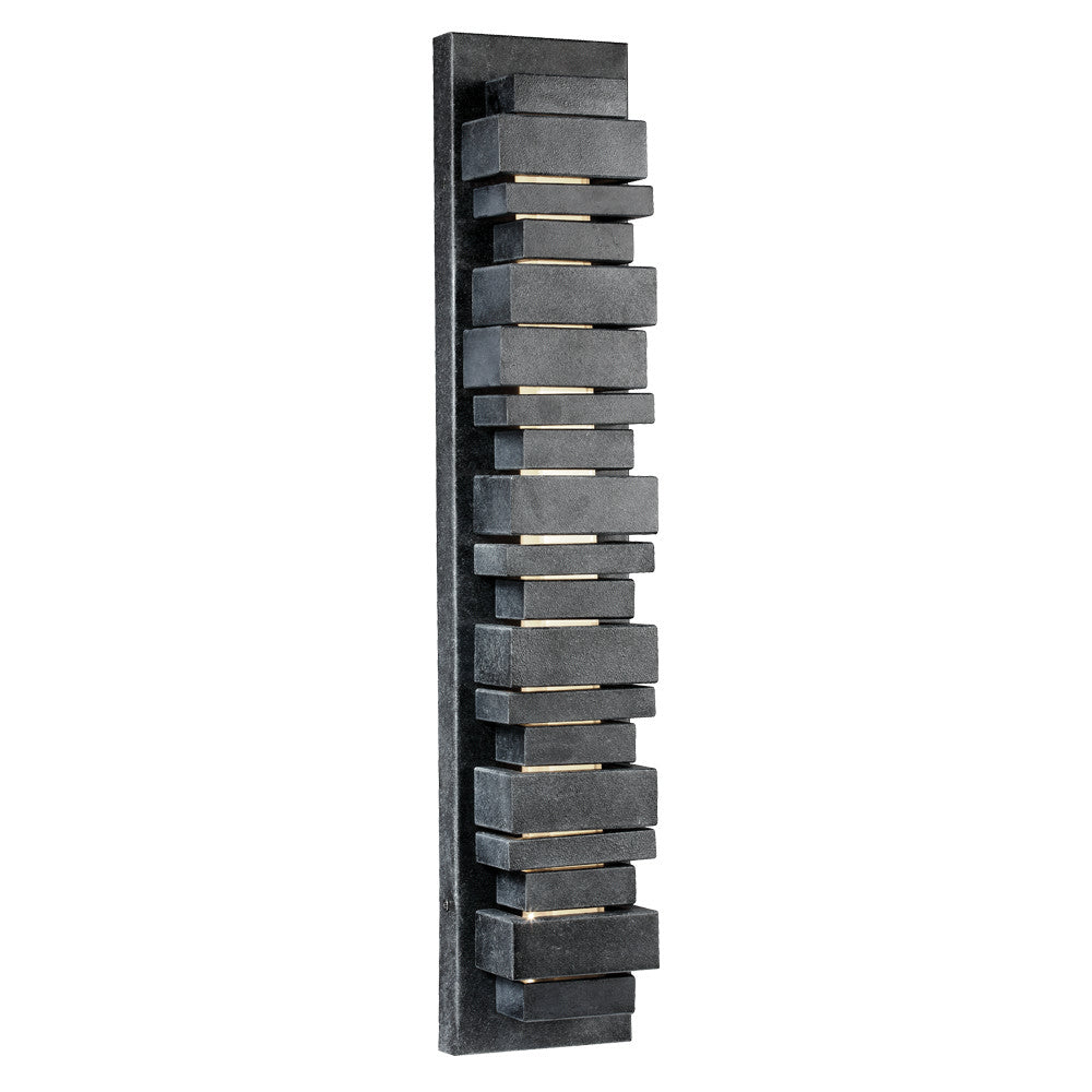 Visual Comfort Studio Canada - OL11202DWZ - LED Outdoor Wall Sconce - Ledgend - Dark Weathered Zinc