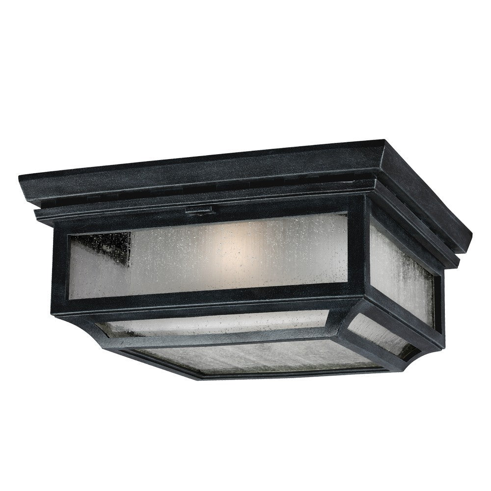 Visual Comfort Studio Canada - OL10613DWZ - Two Light Flush Mount - Shepherd - Dark Weathered Zinc