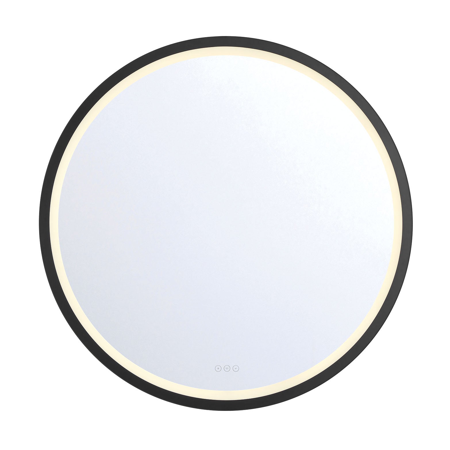 Eurofase 48977-036 Artell LED Round Mirror in Black