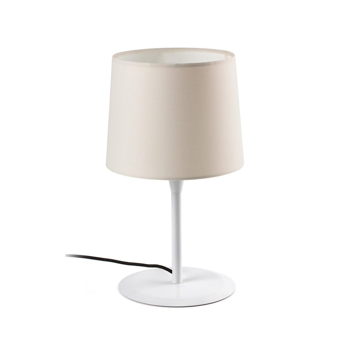 Faro Barcelona 64310-05-US Conga Table Lamp in White/Beige