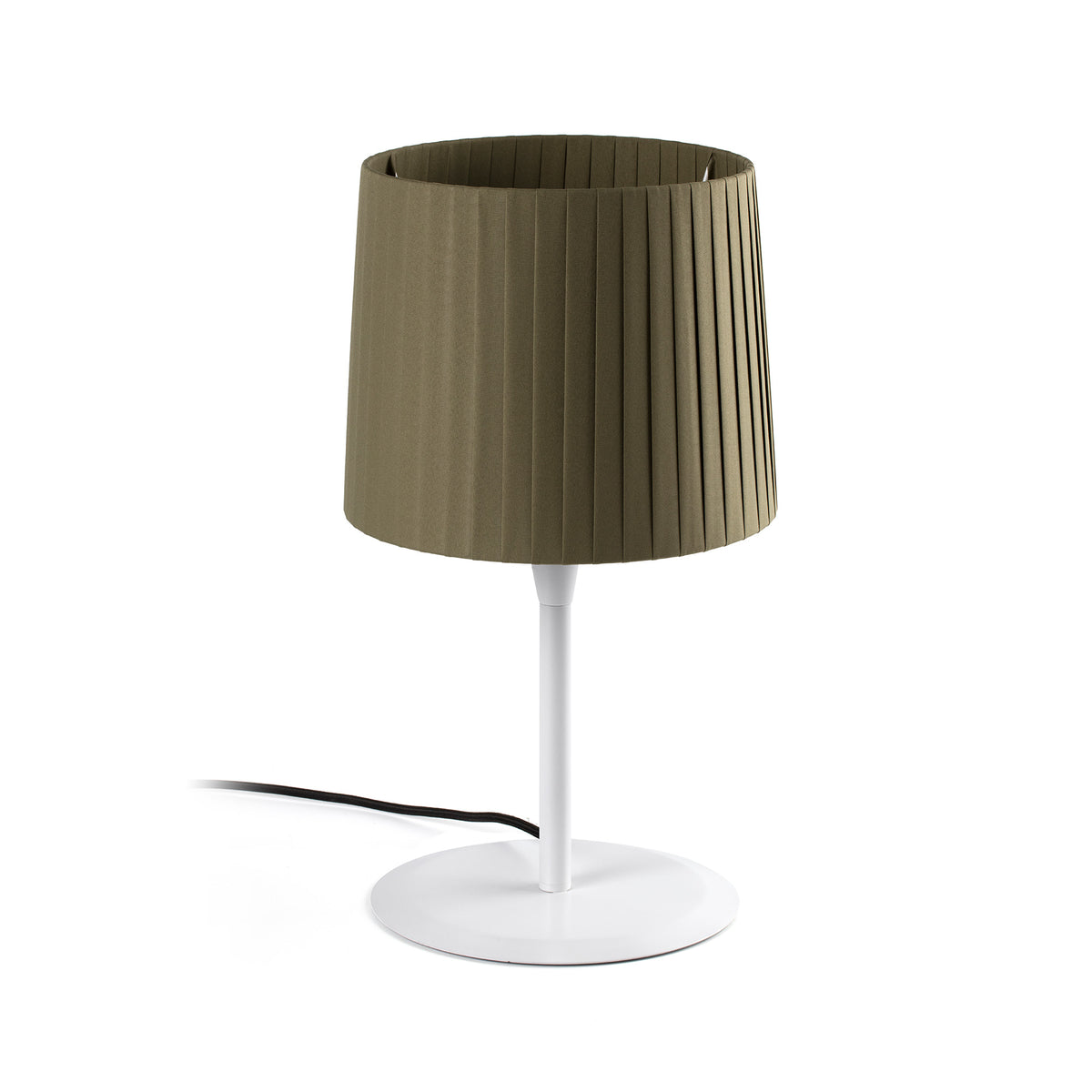 Faro Barcelona 64310-40-US Samba Table Lamp in White/Ribbon Green