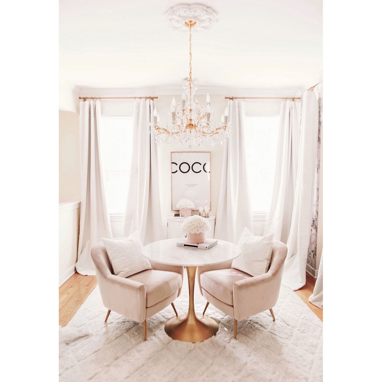 Crystorama - 4479-GD-CL-MWP - 12 Light Chandelier - Maria Theresa - Gold