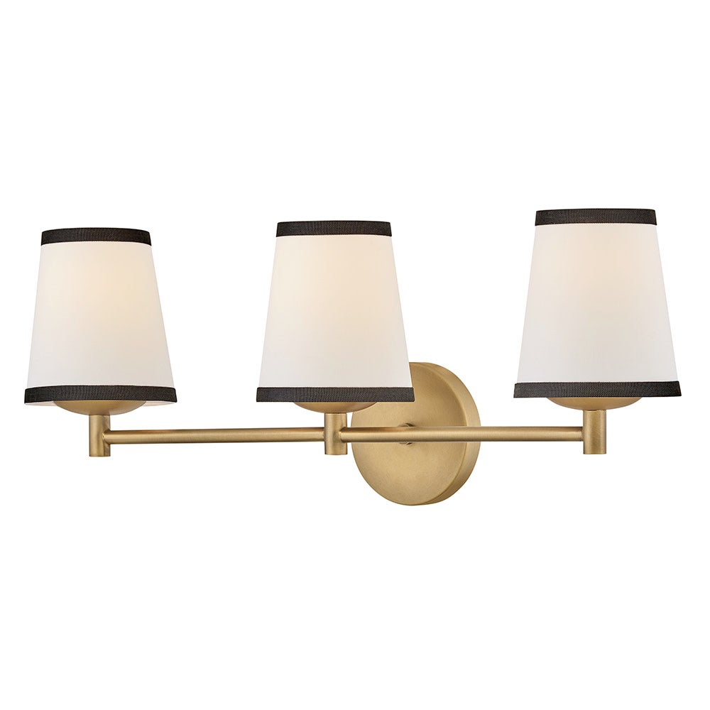 Meuble-lavabo Sonia 57053LCB-OW de Hinkley Lighting en laiton laqué