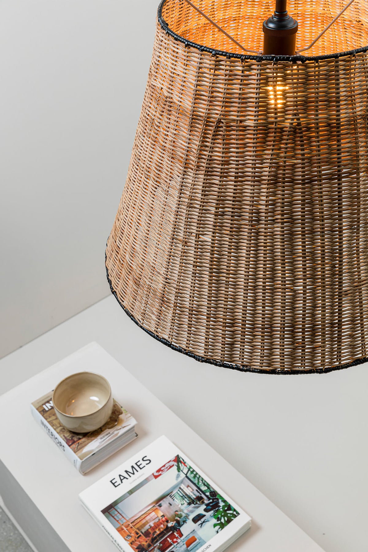 Faro Barcelona 65134-72-US Sumba Pendant in Black/Rattan