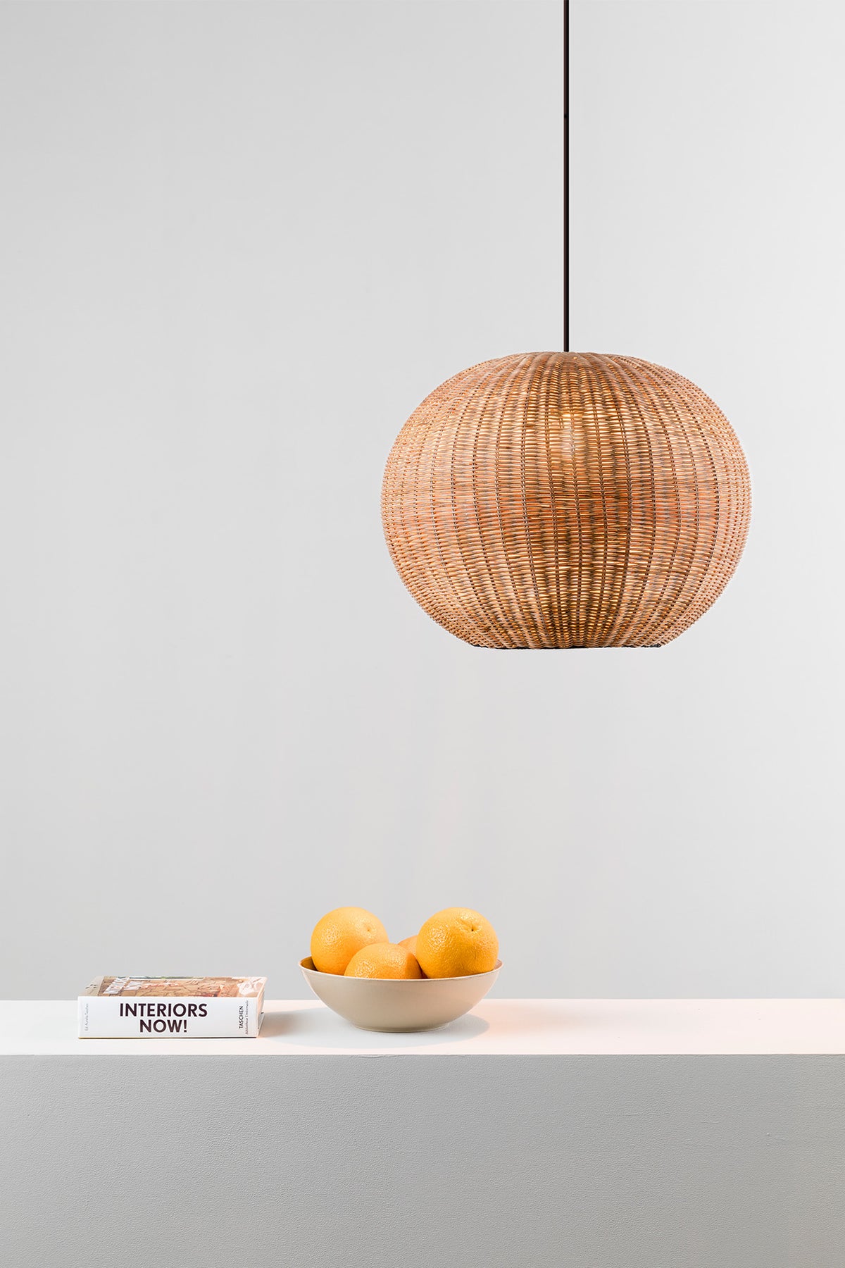 Faro Barcelona 65134-74-US Haka Pendant in Black/Rattan