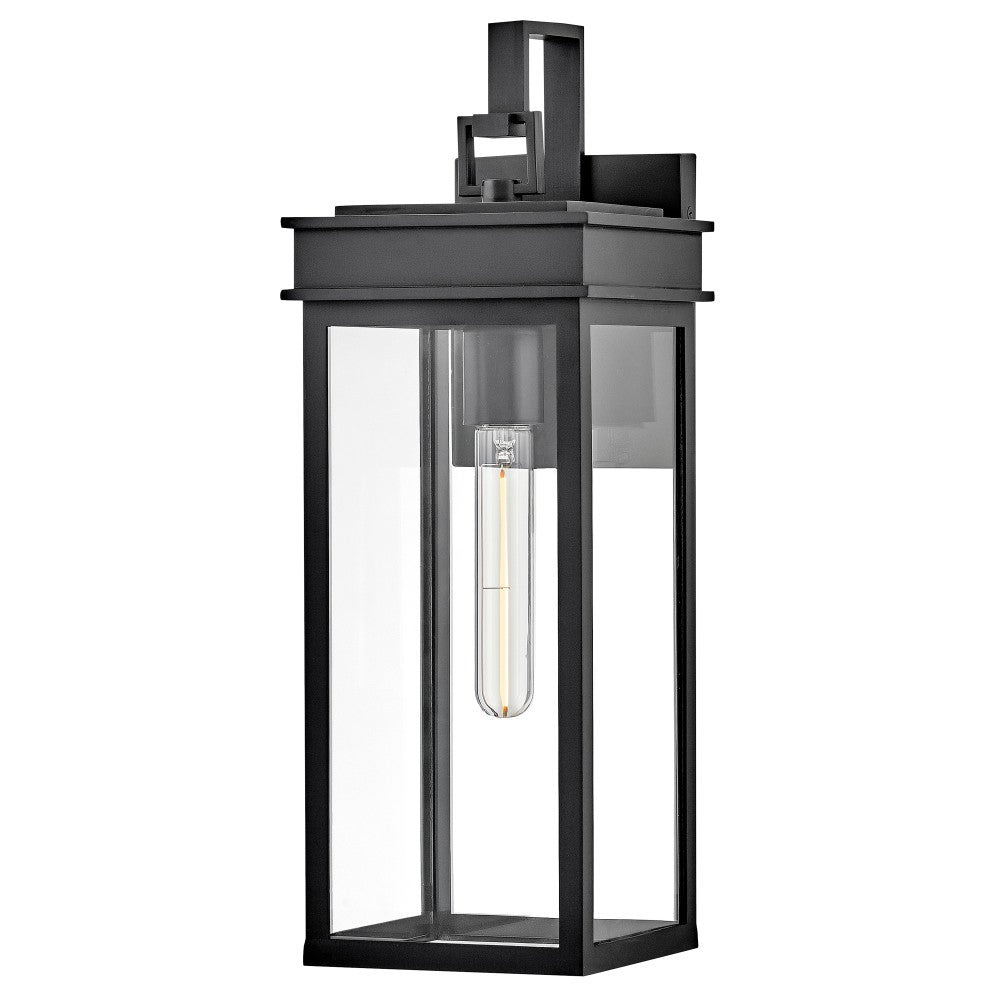 Lanterne murale Cole Lark 82064BK, noire