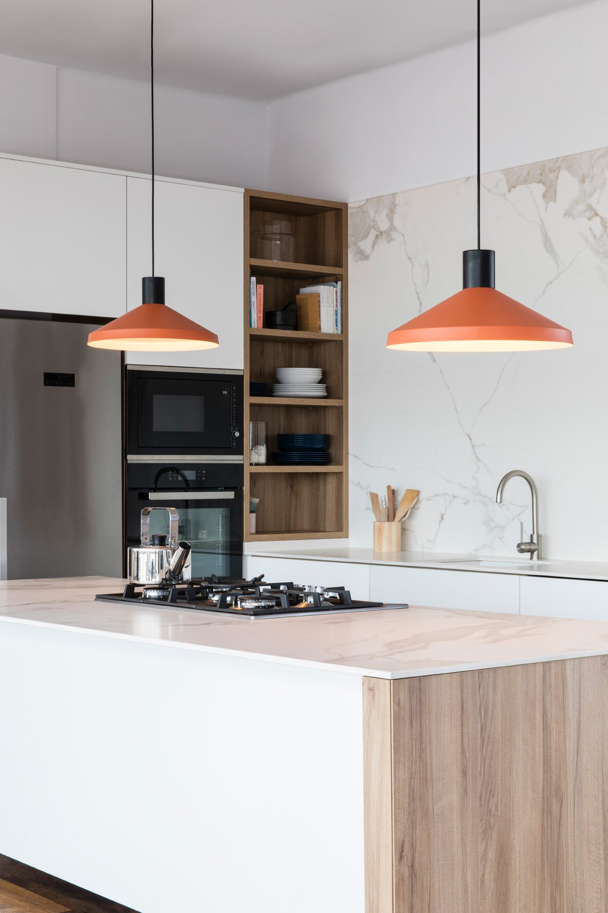 Faro Barcelona 68597-1L-US Kombo Pendant in Terracotta