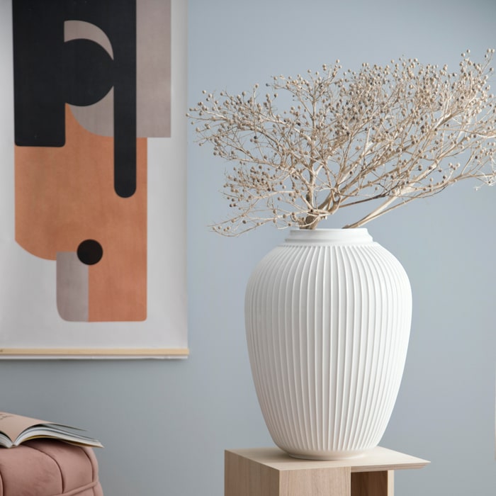 Kähler 692390 Hammershøi Floor Vase in White