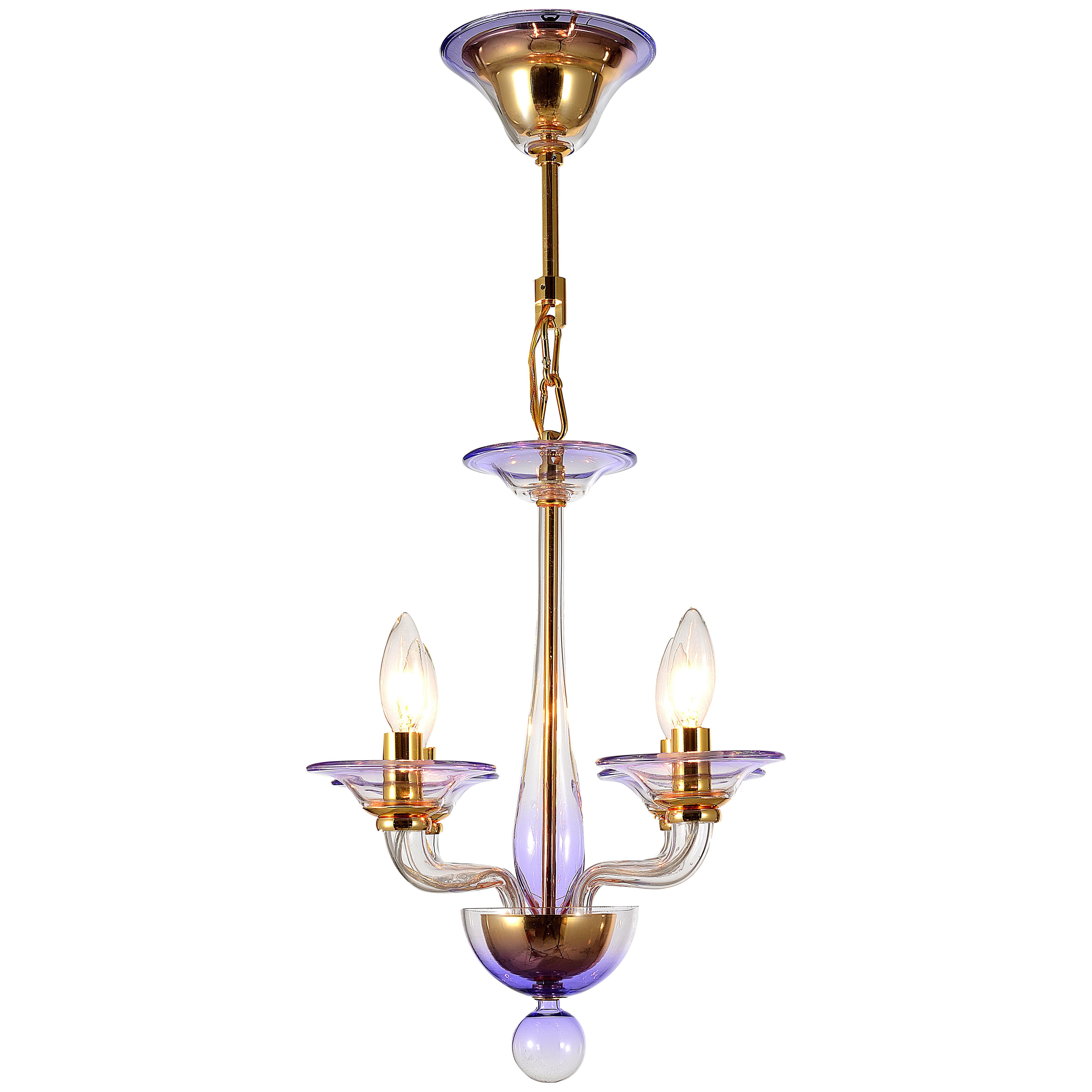 Crystorama - 9924-GD-AM - Mini lampe à quatre lumières Suspendu - Stella - Or
