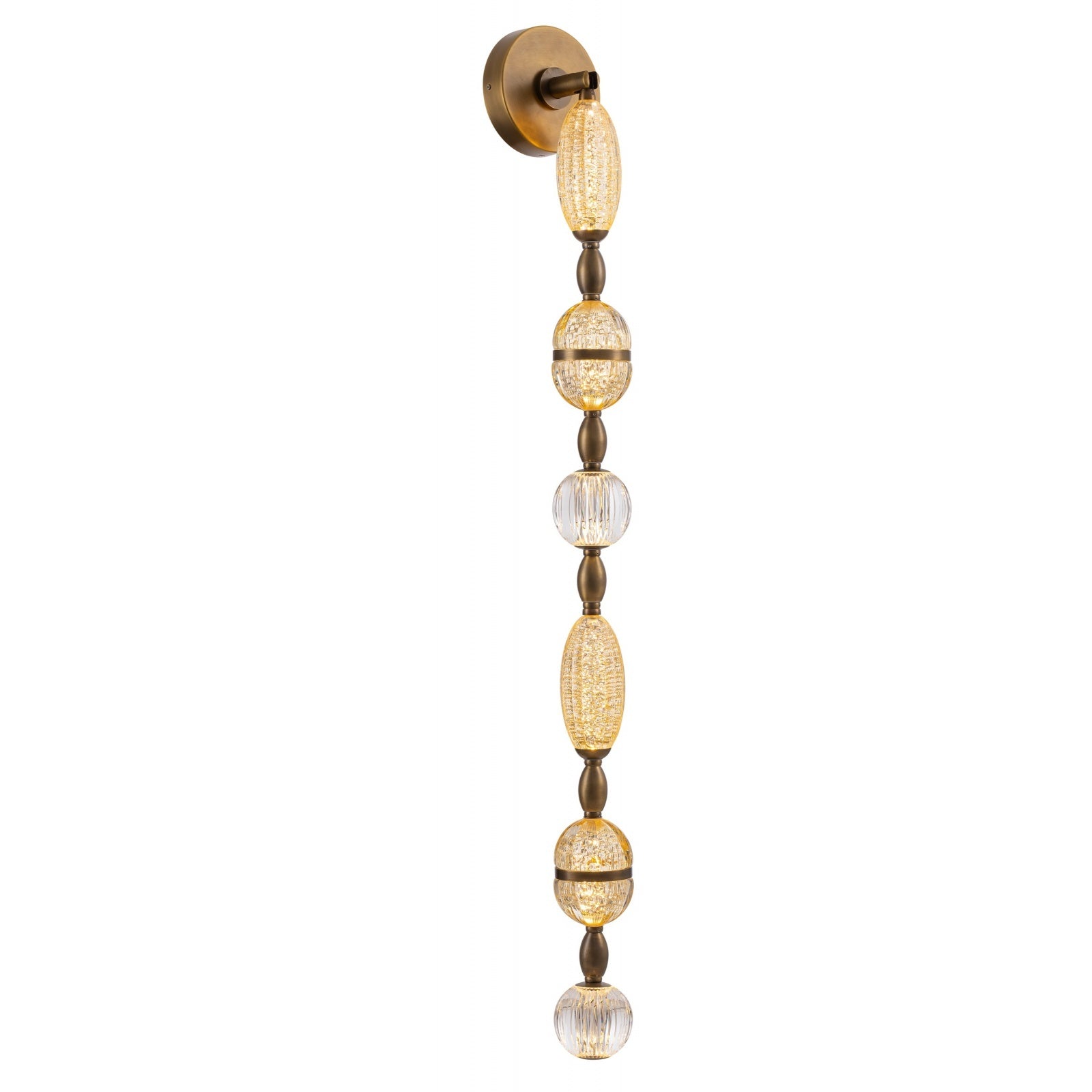 Avenue Lighting - HF7161-AGB - LED Wall Sconce - Dubai - Aged Golden Brass