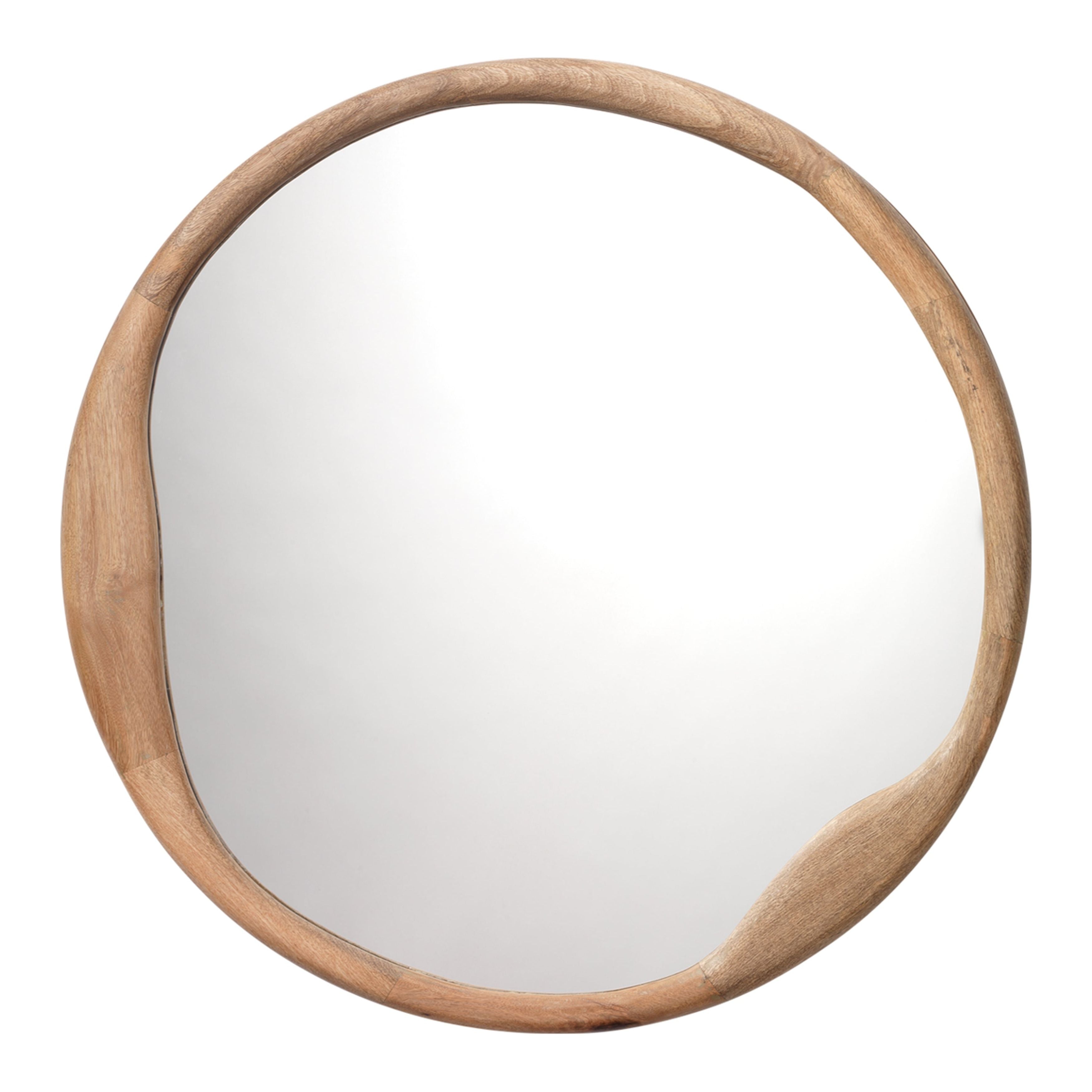 Jamie Young Company - 6ORGA-MINA - Organic Round Mirror - Organic - Natural 