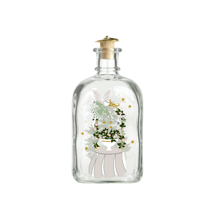 Bouteille de Noël Holmegaard 4800632 2026 multicolore