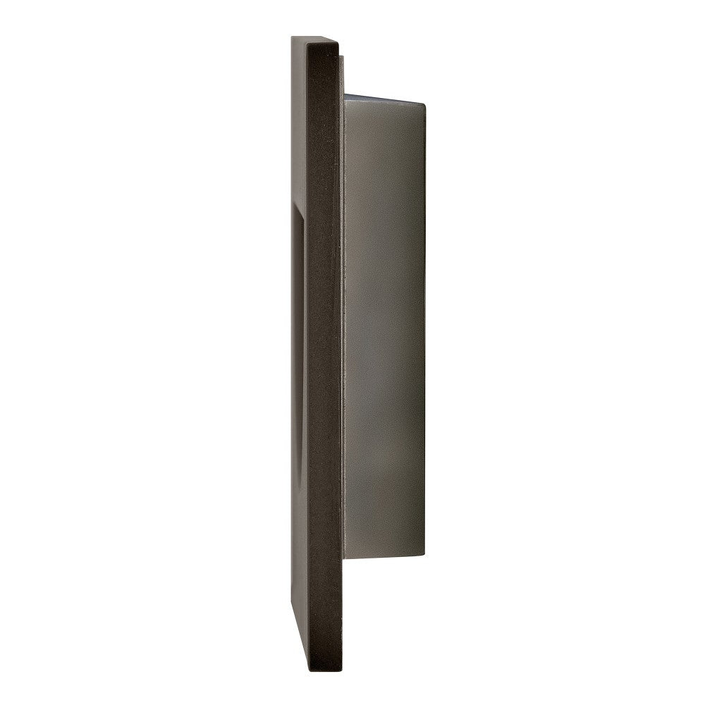 Luminaire rectangulaire LED Taza 15113BZ de Hinkley Lighting, couleur bronze