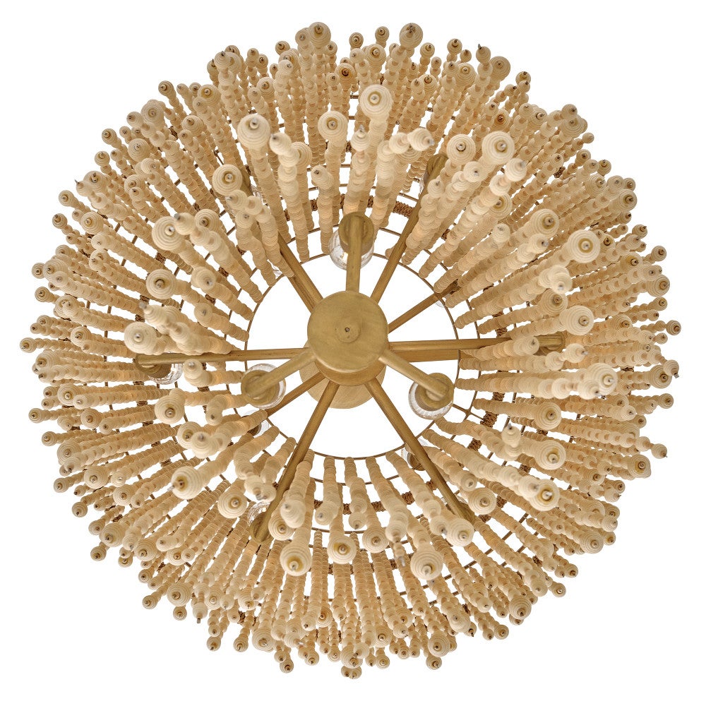 Fredrick Ramond FR47004BNG Freya Beaded Suspension en or bruni