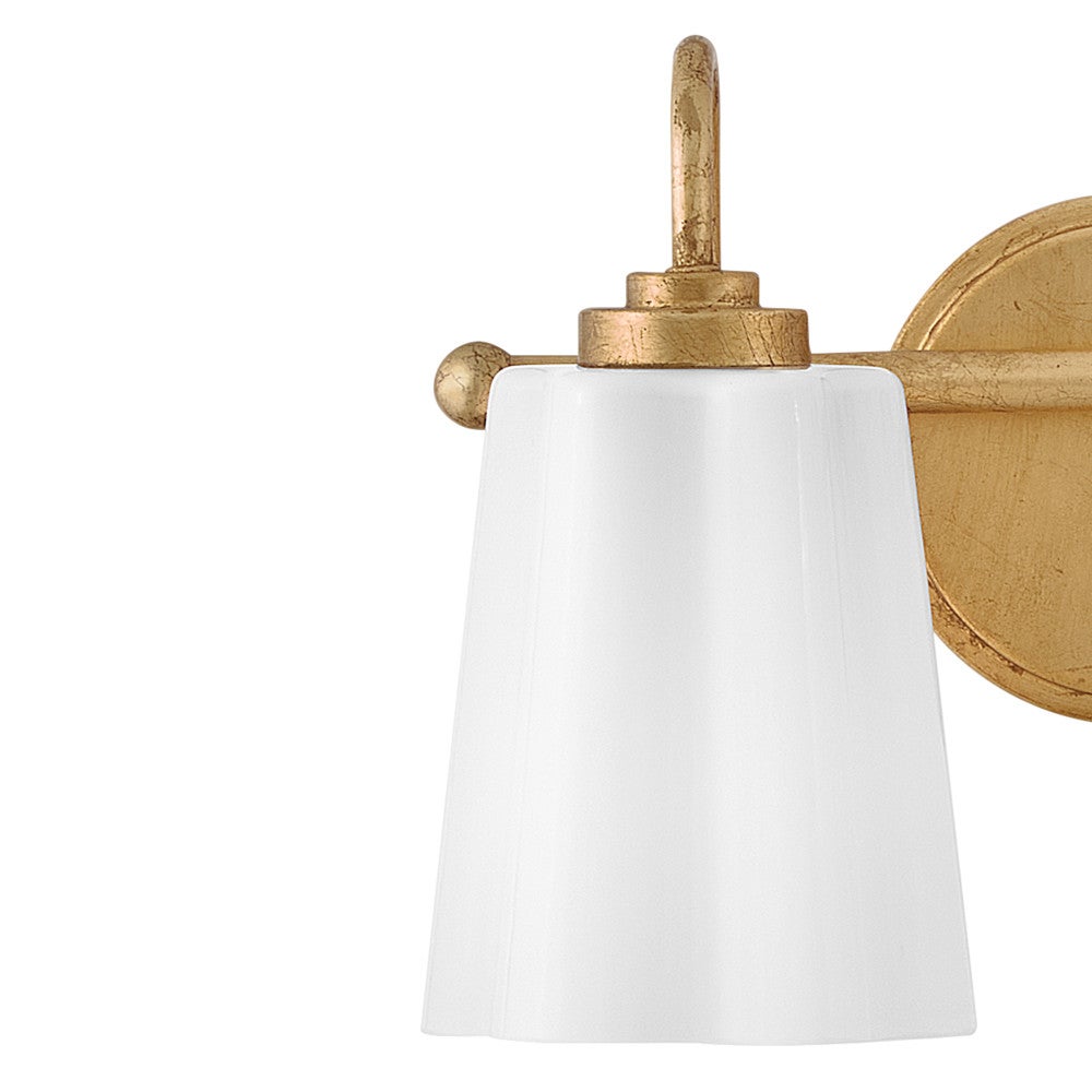 Lark 85412DA Honey Vanity in Distressed Brass