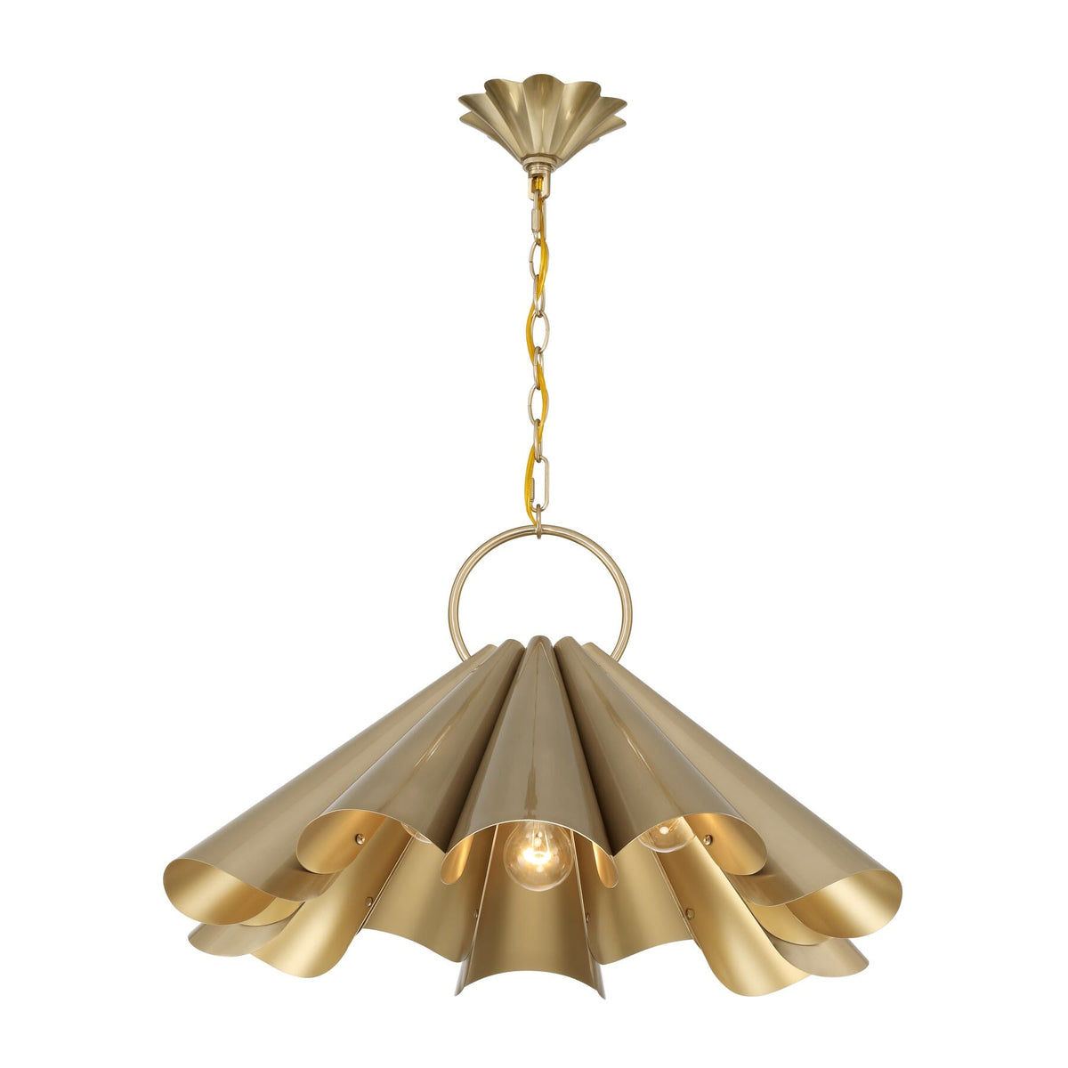 Savoy House 7-1599-3-127 Vinton Pendant in Noble Brass