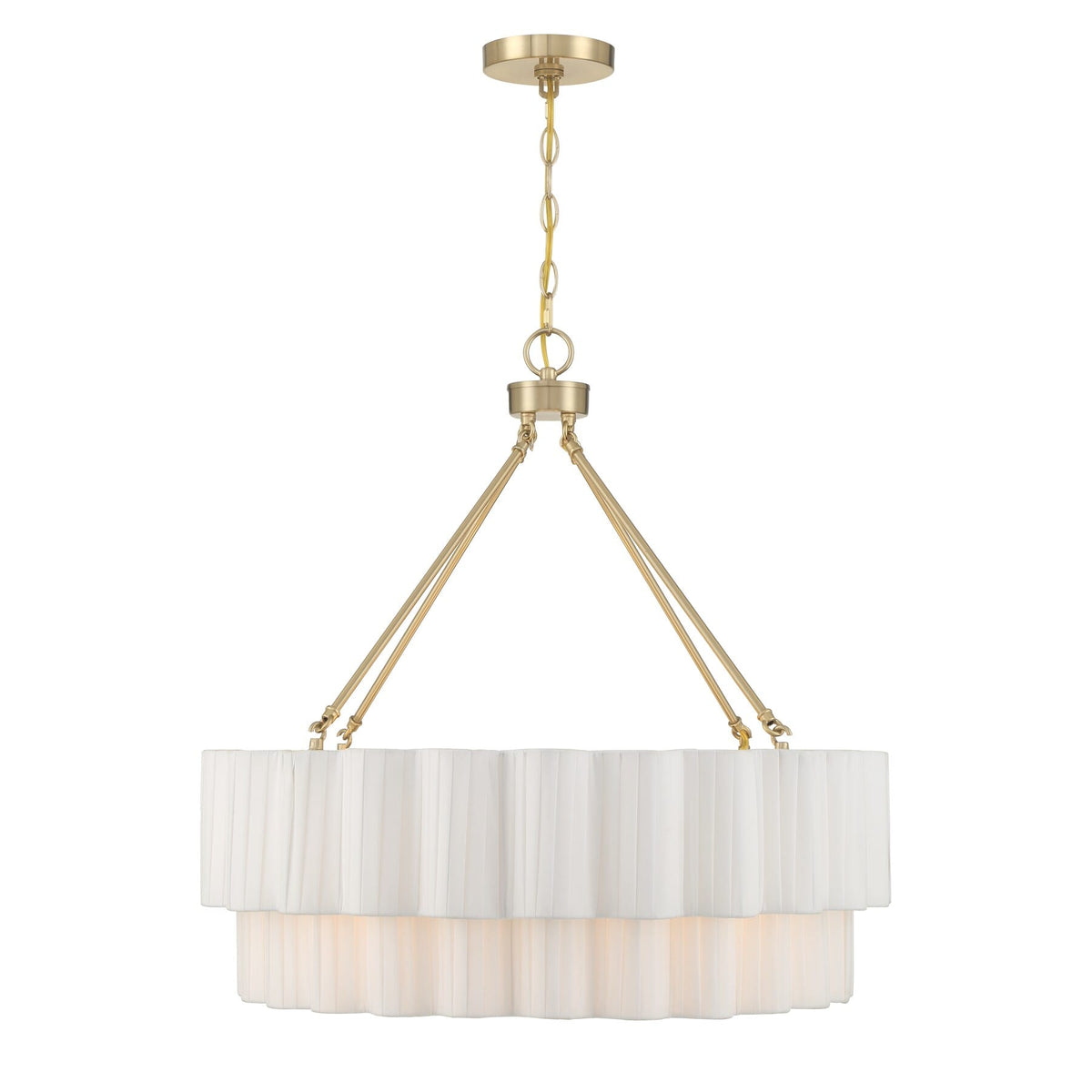 Savoy House 7-1999-4-127 Tucker Pendant in Noble Brass