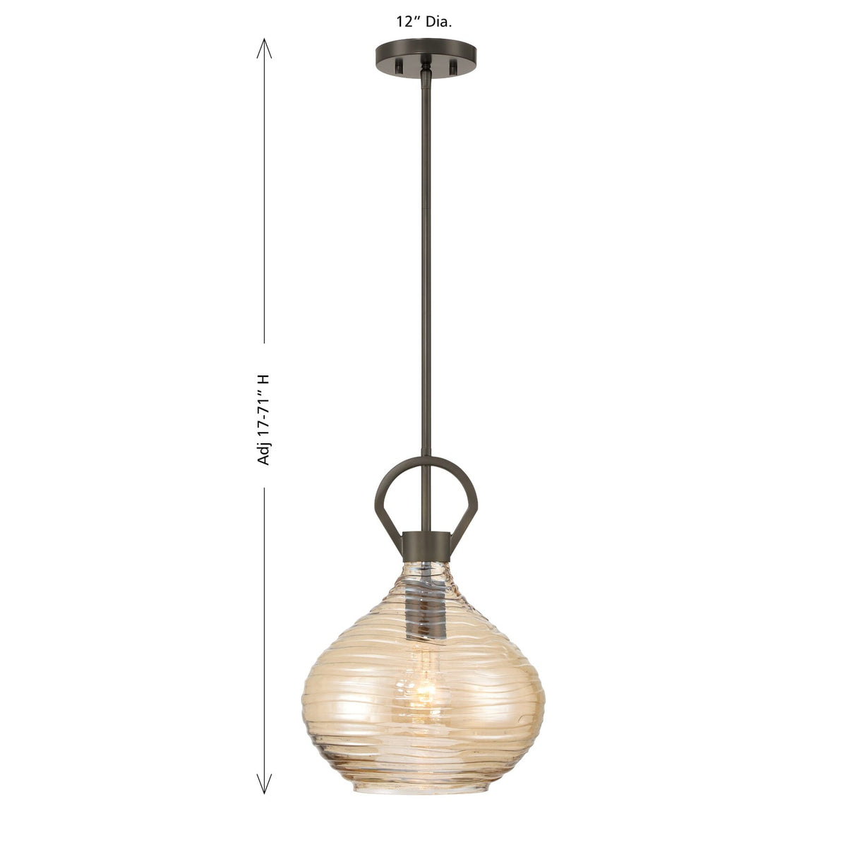 Savoy House 7-2275-1-15 Sheriden Suspension en bronze méditerranéen