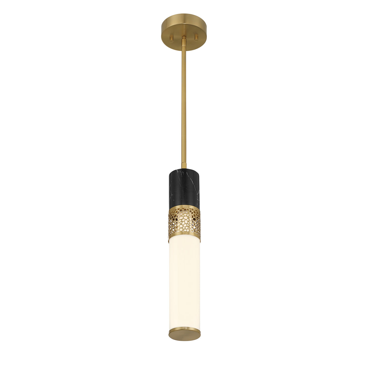 Savoy House 7-2916-1-322 Farrell Pendant in Warm Brass