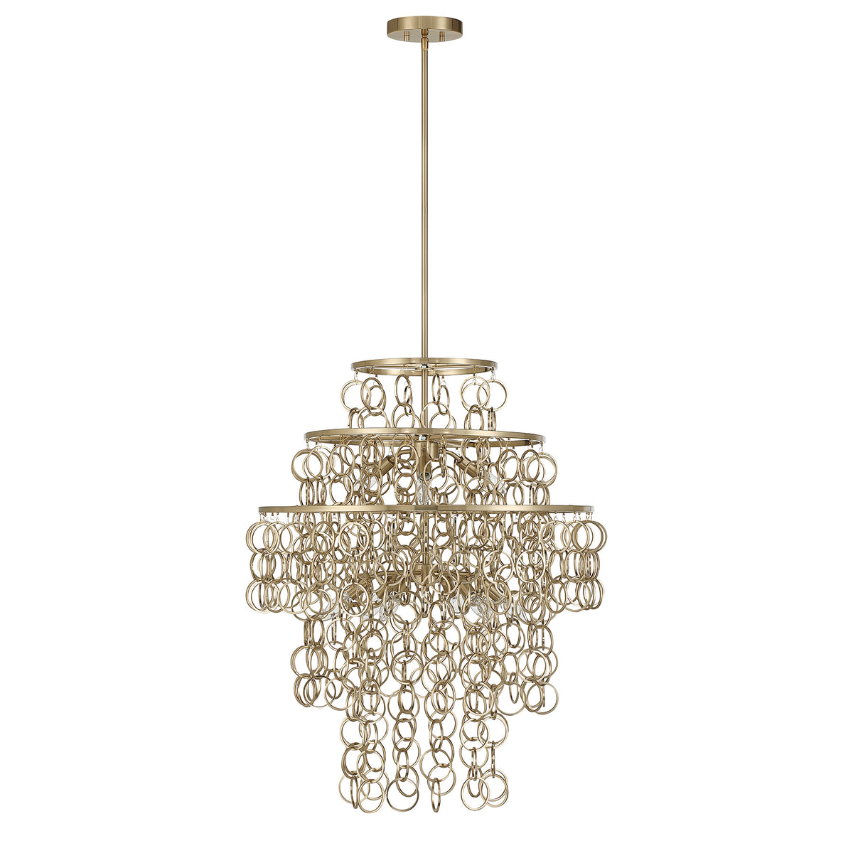 Savoy House 7-4902-9-127 Setentas Pendant in Noble Brass
