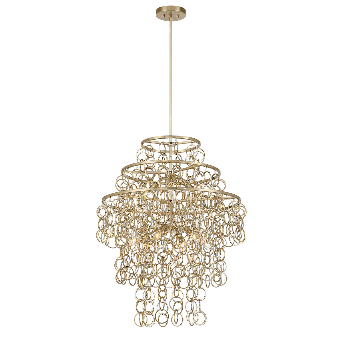 Savoy House 7-4902-9-127 Setentas Pendant in Noble Brass