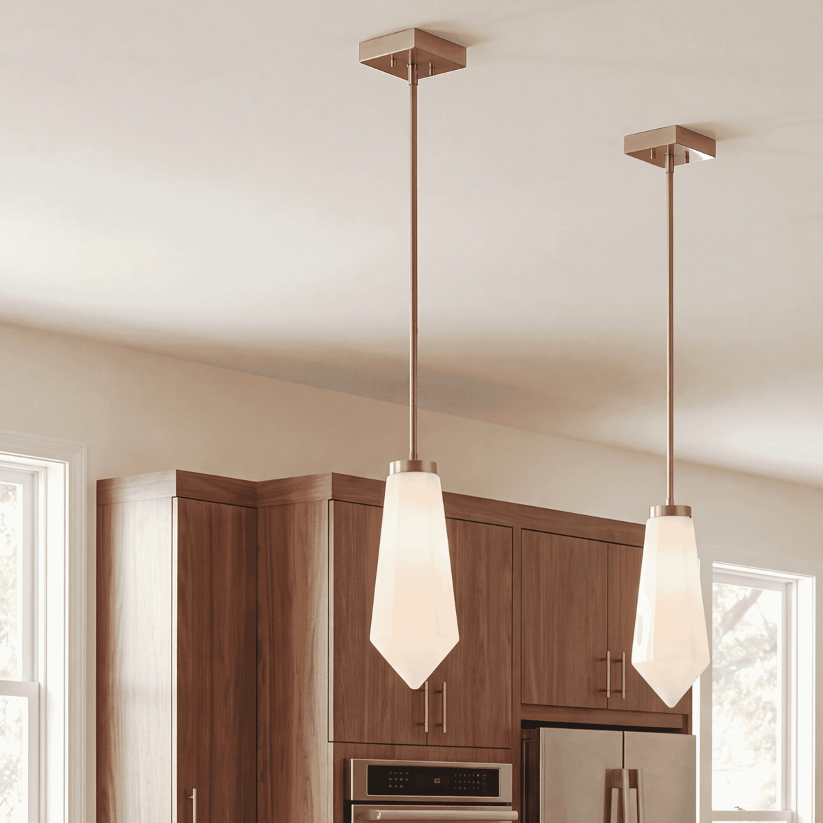 Savoy House 7-6121-1-127 Leland Pendant in Noble Brass